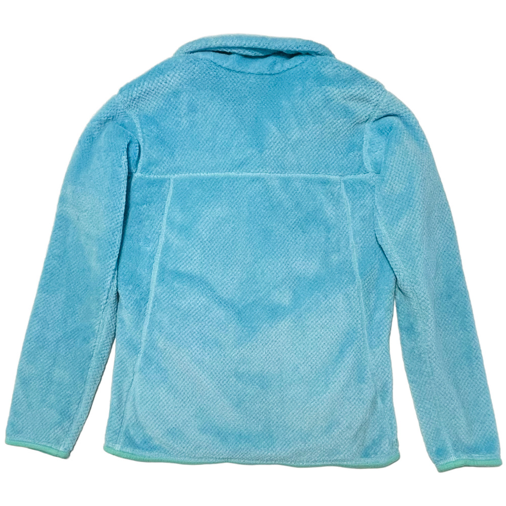 Patagonia Re-Tool Half Snap Fleece Pullover Blue Green Trim Women’s S - Picture 10 of 10